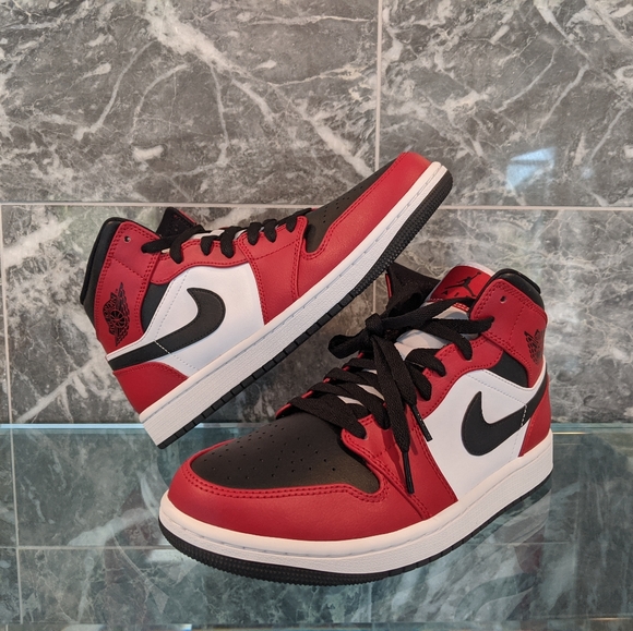 Jordan Other - Jordan 1 Mid Chicago Toe Mens Jordan Other - Jordan 1 Mid Chicago Toe Mens
